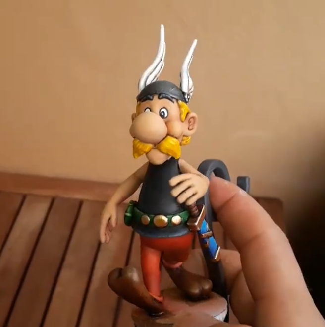 Asterix 3D Printing Figurine