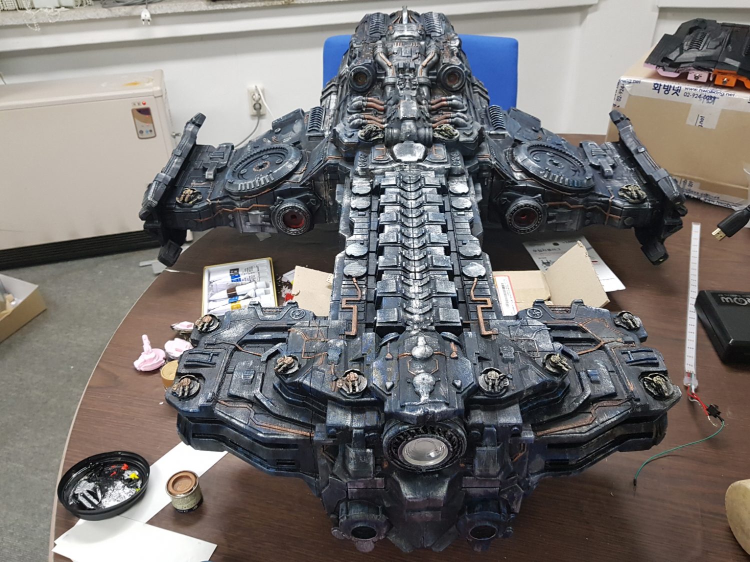 Meet the Maker of the 3D Printed Starcraft Battlecruiser - Gambody, 3D ...