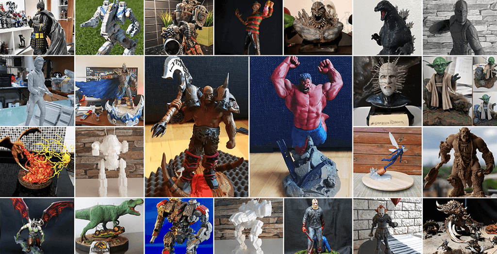 July 3D Printing Figurines Pick of the Month