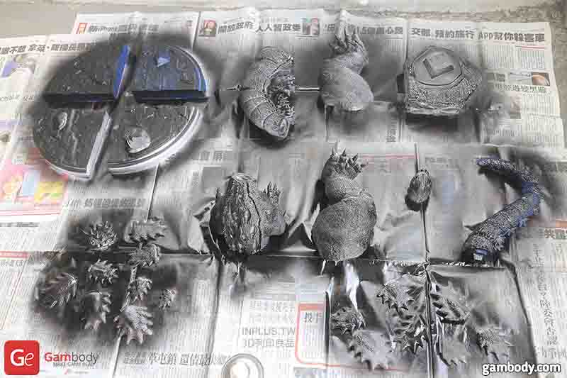 Godzilla Heisei 3D Printing Figurine Photo 4