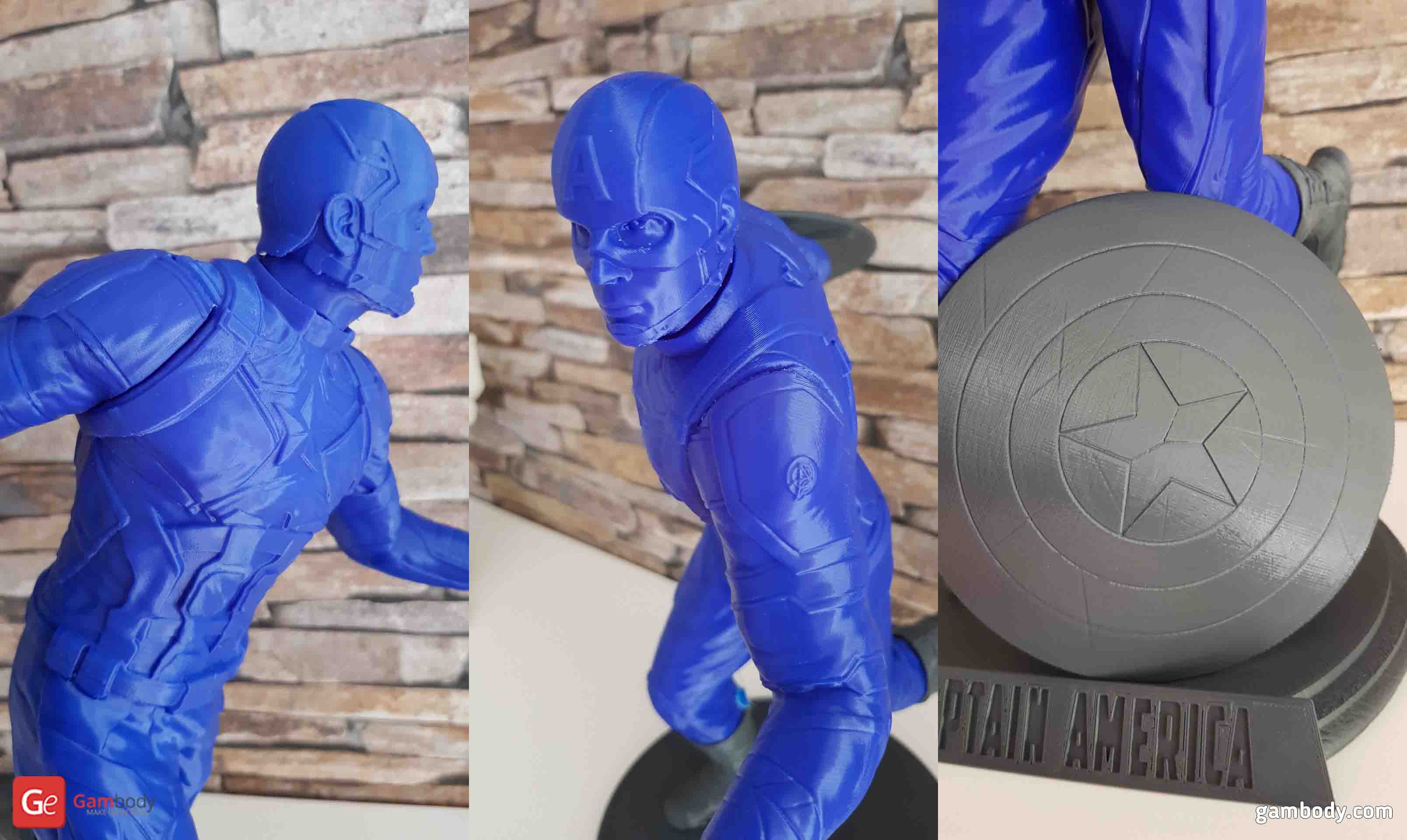 Captain America 3D printing Figurine