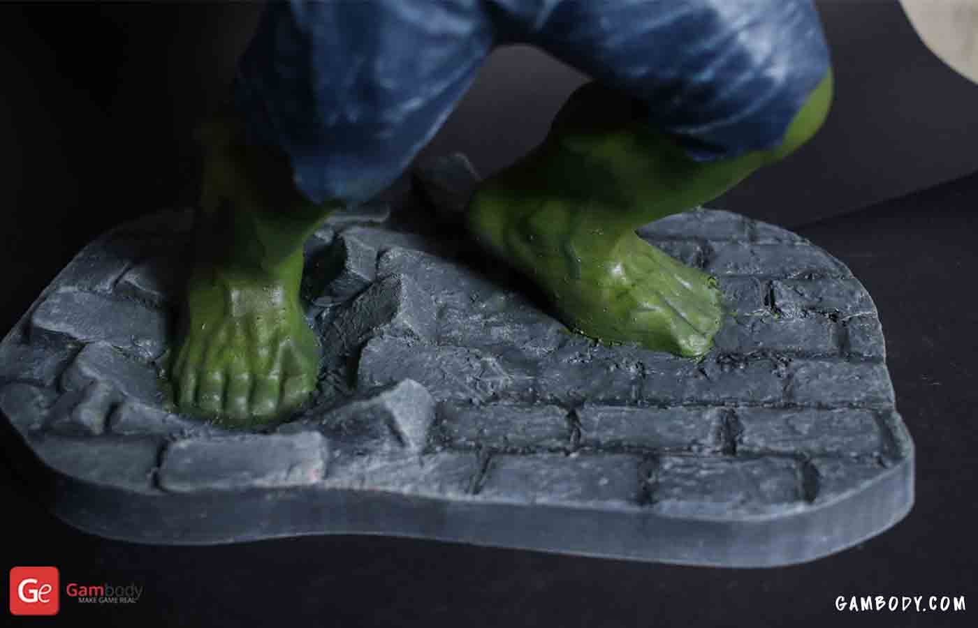 Hulk 3D Printing Figurine Photo 3