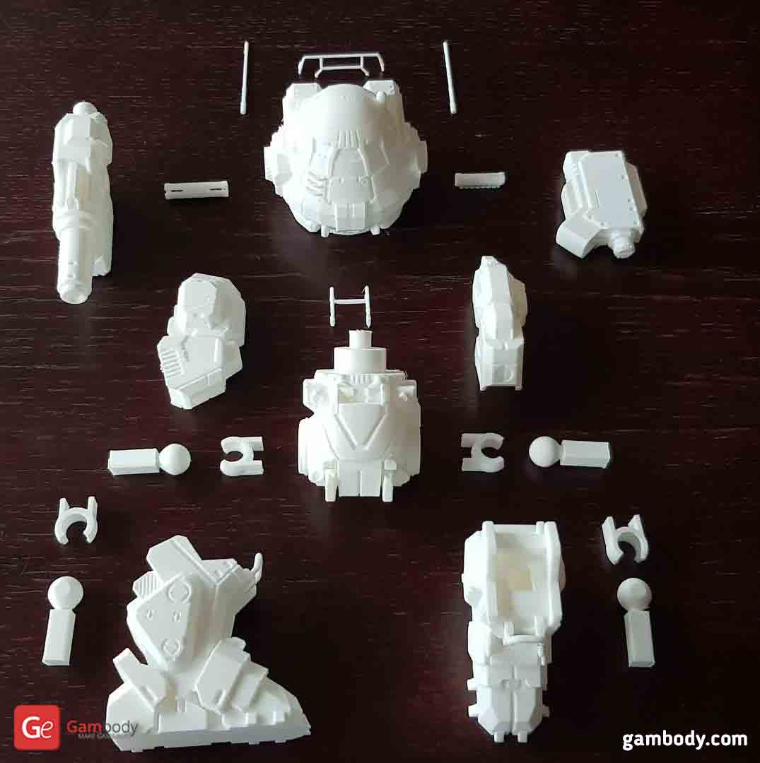 Urban Mech 3D Printing Model
