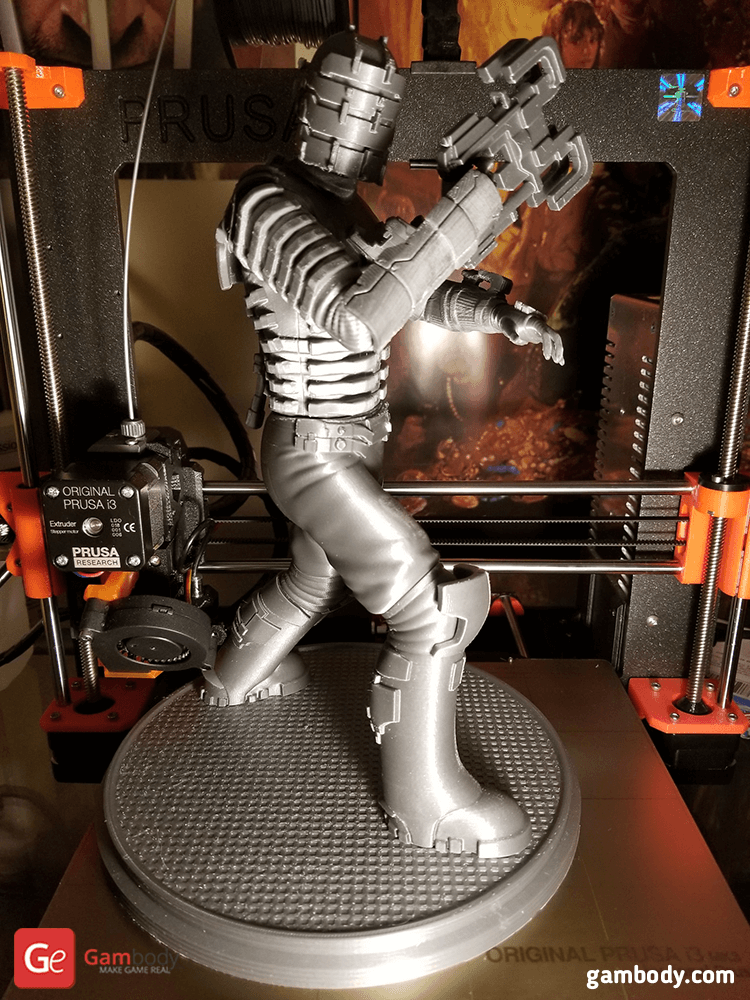 Isaac Clarke 3D Printing Figurine