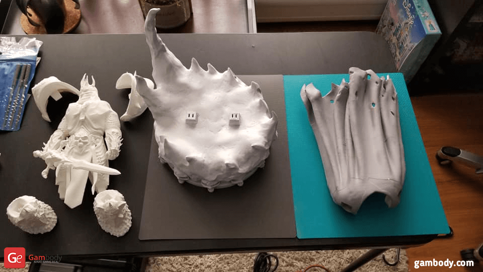 Lich King 3D Printing Figurine