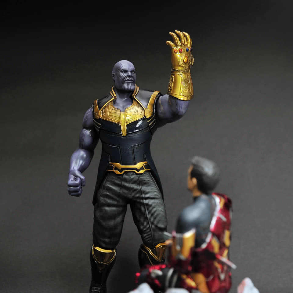 Thanos and Iron Man 3D Printing Diorama