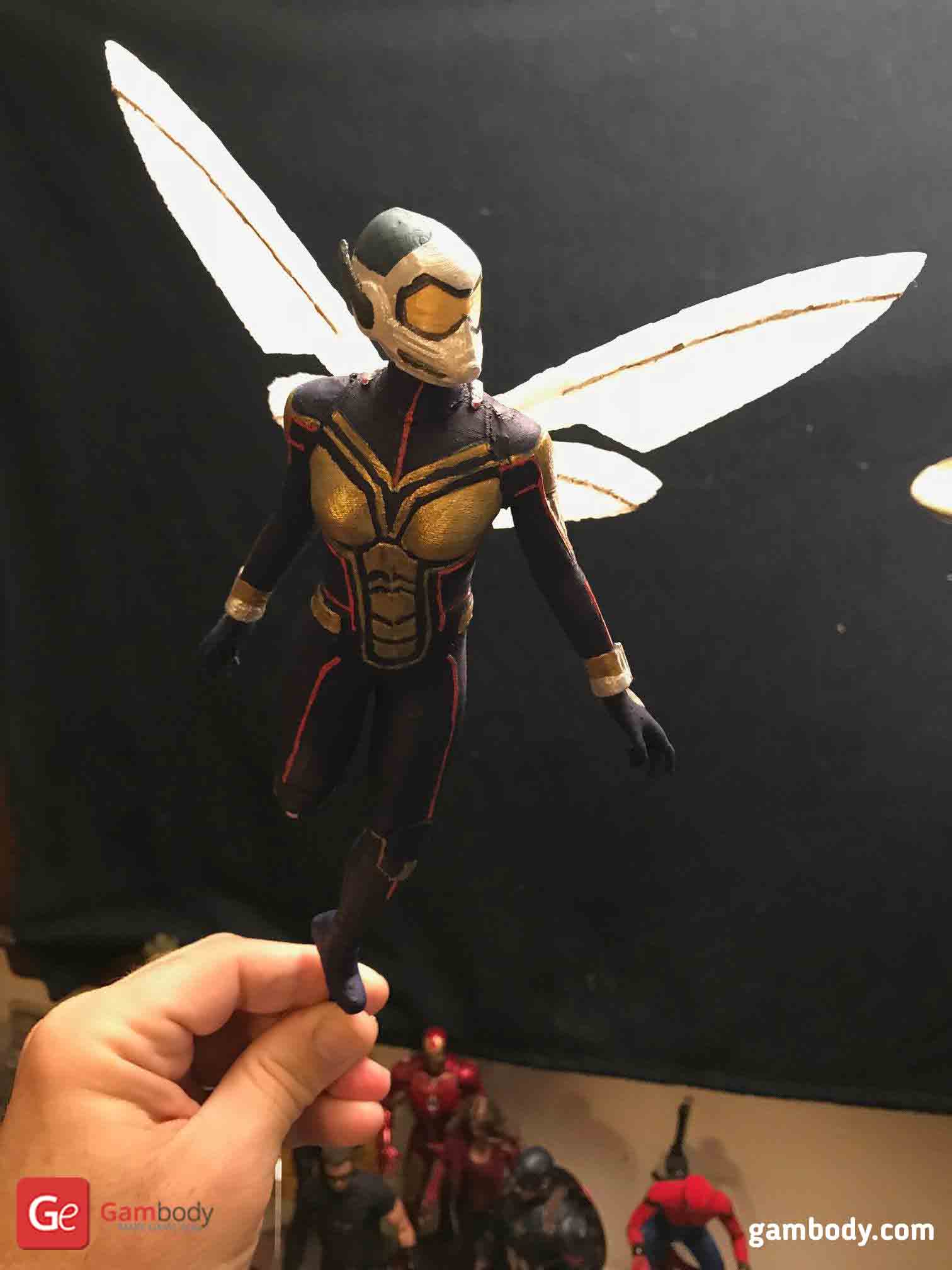 The Wasp 3D Printing Figurine
