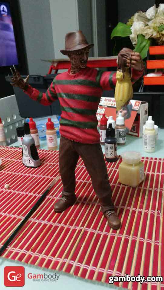 Freddy Krueger 3D Printing Figurine