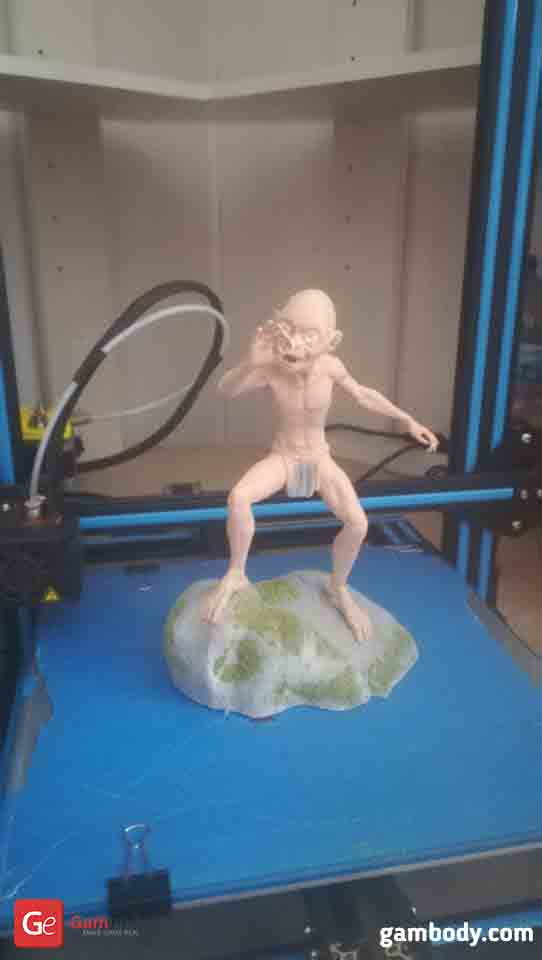 Gollum 3D Printing Figurine