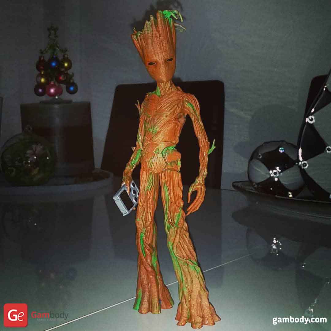 Teenager Groot 3D Printing Figurine