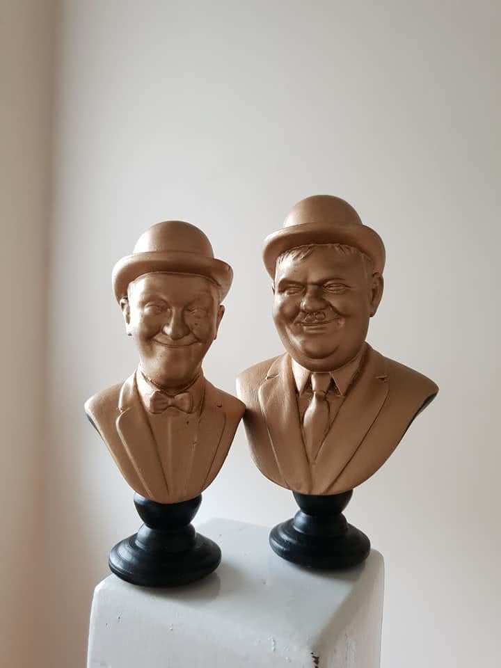 Laurel and Hardy 3D Printing Busts