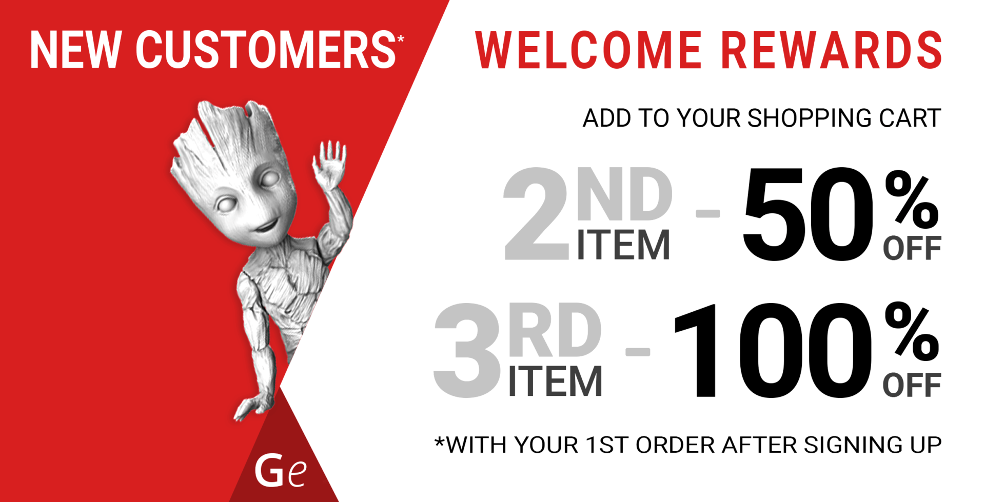 New Customers Welcome Rewards