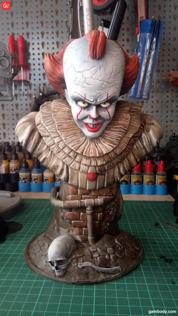 It Pennywise bust