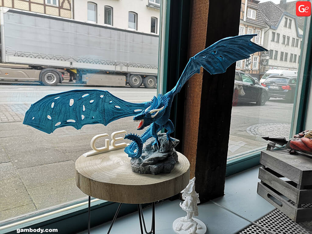 Dragon 3D print