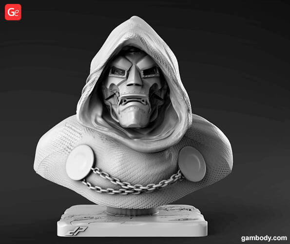 Doctor Doom 3D model to print