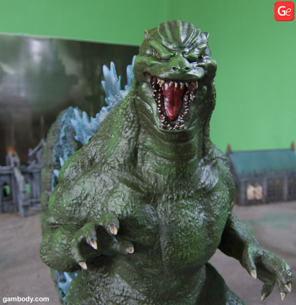 Heisei Godzilla model