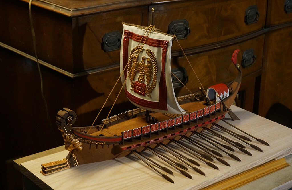 Roman Bireme 3D printed ship