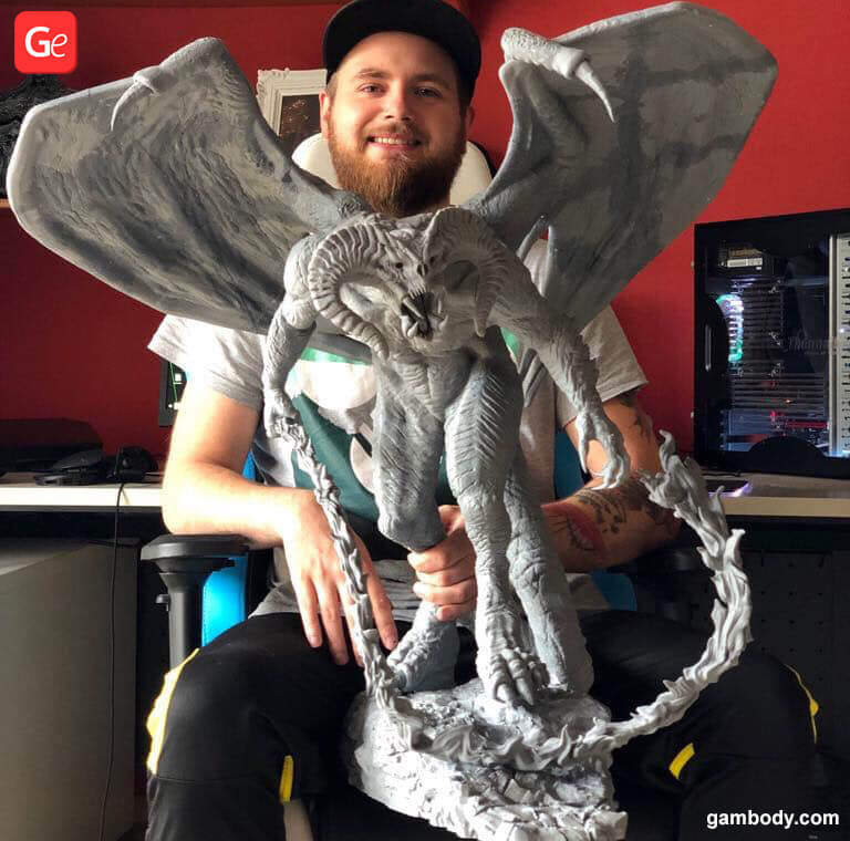 Balrog statue 3D printing trends