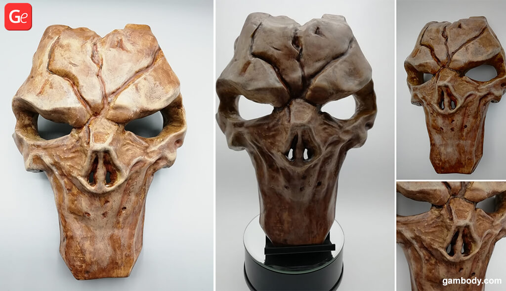 Death mask Darksiders 3D printing Halloween ideas 2019