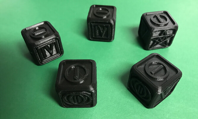 Dice Poker 3D prints