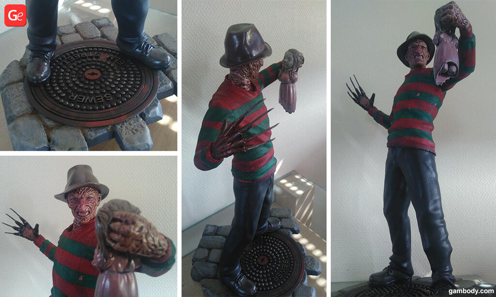 Freddy Krueger trending 3D prints