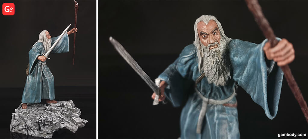 Gandalf figurine The Hobbit 3D printing trends