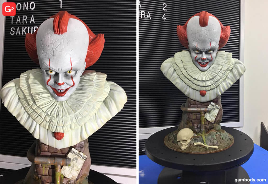 It Movie Clown 3D printing trends