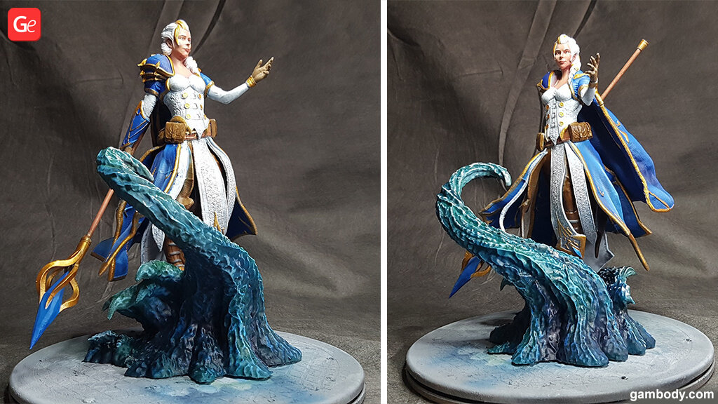 Jaina Proudmoore Warcraft 3D printing trends