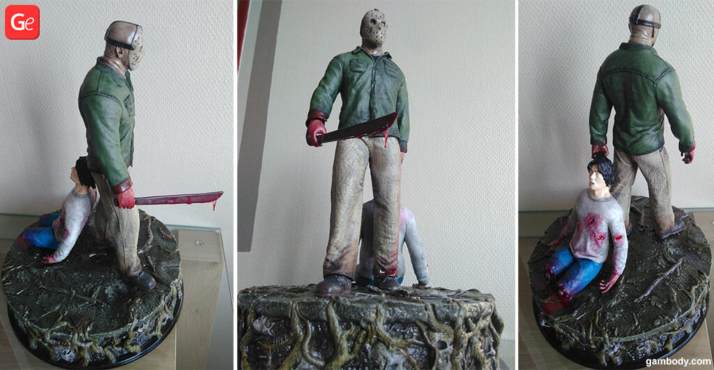 Jason Voorhees statue