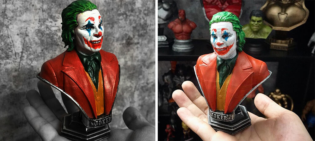 Joker bust