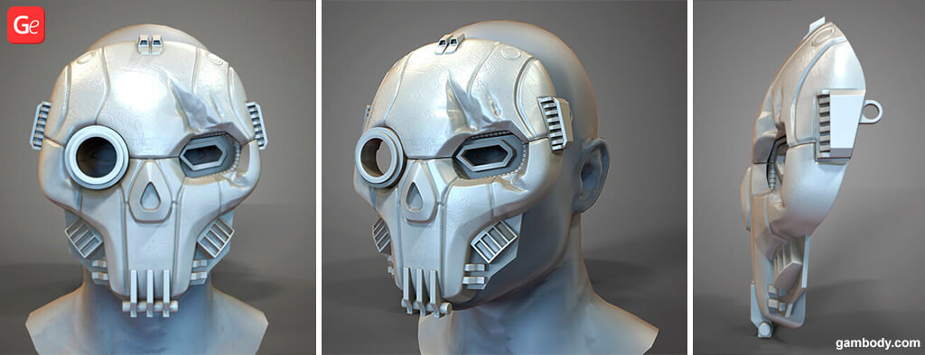 MWO Mask of BattleMech Atlas for Halloween 2019