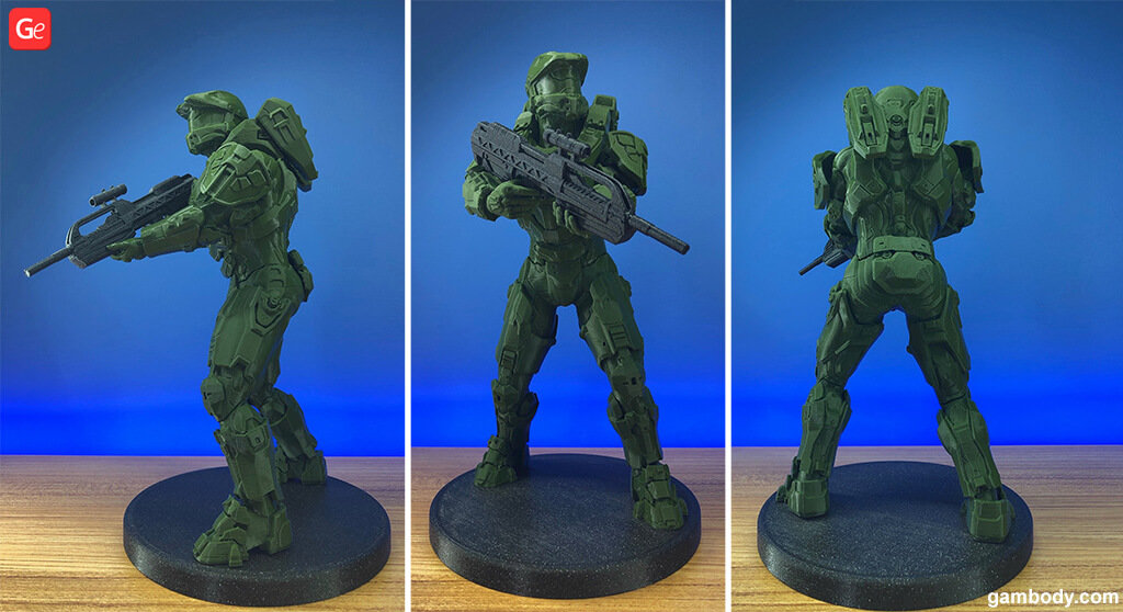 Master Chief 3D printed model trends 2019