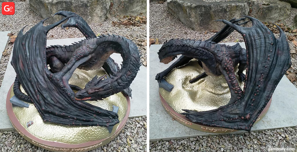 Smaug dragon 3D printing trends