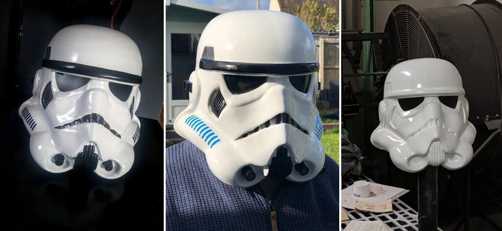 Stormtrooper helmet mask 3D printing Halloween ideas 2019