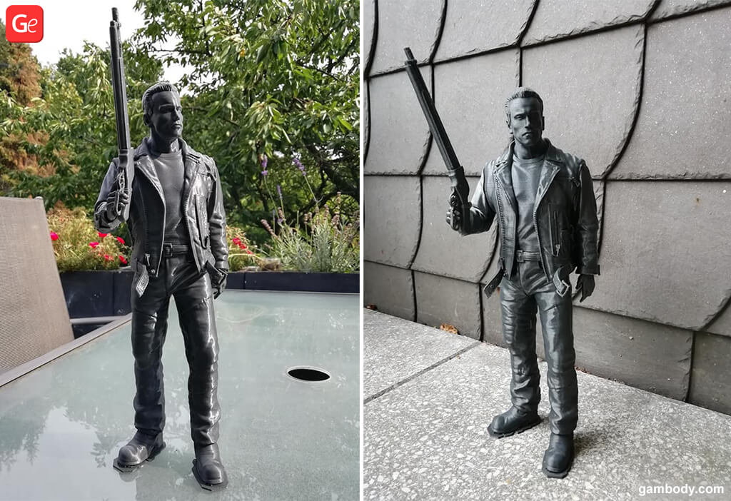Terminator statue 3D printed trends 2019