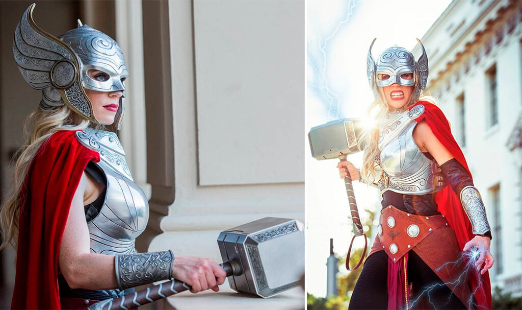 Thor Jane Foster Halloween costume 3D printed