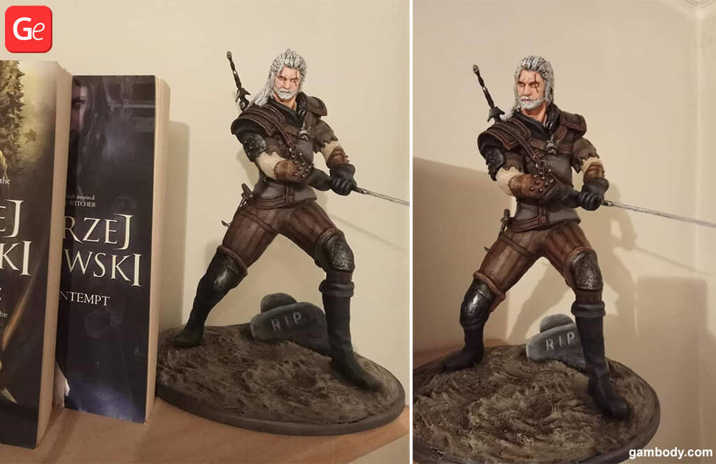 Witcher Geralt of Rivia 3D printing trends