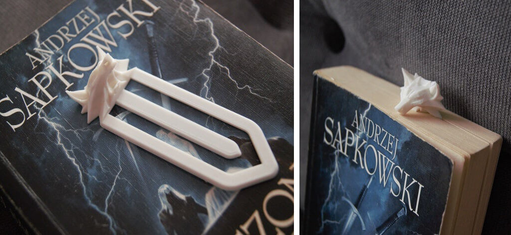 3D printing Witcher bookmark