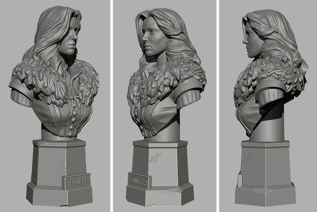 Yennefer Witcher 3 model