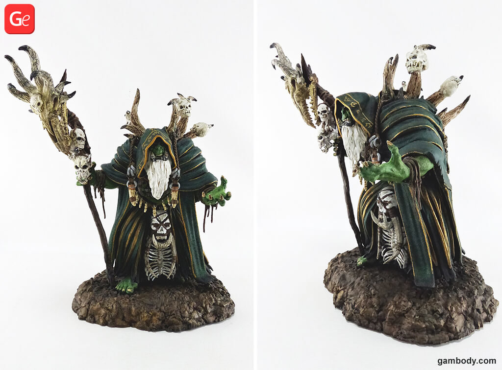 Gul’dan figurine 3D printing trends