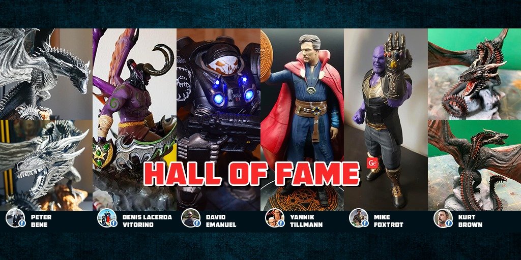 Gambody hobbyists Hall of Fame 2019 winners