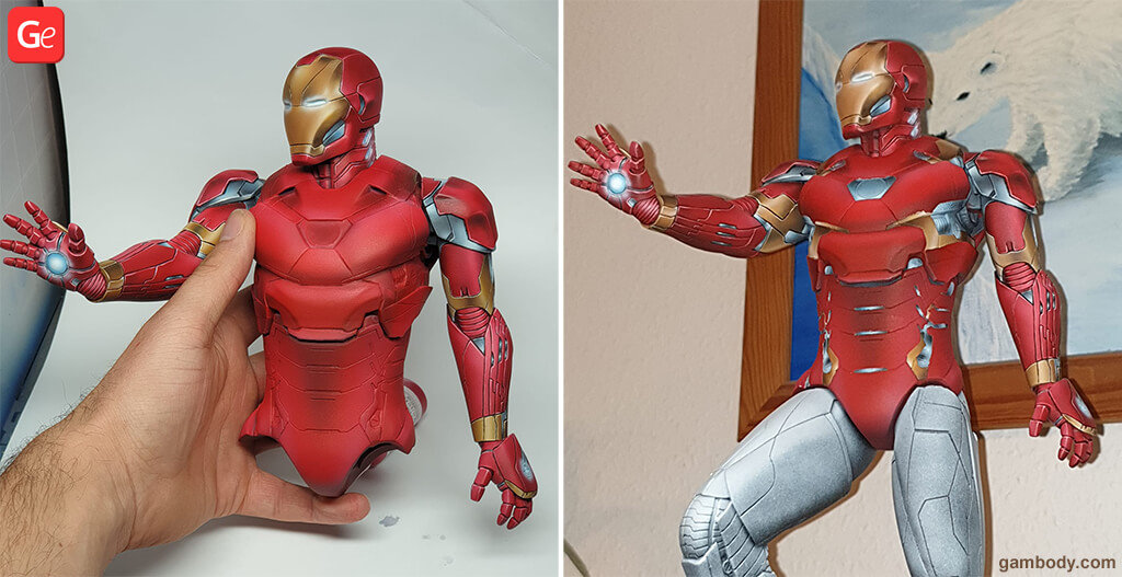 Iron Man 3D printed toys STL