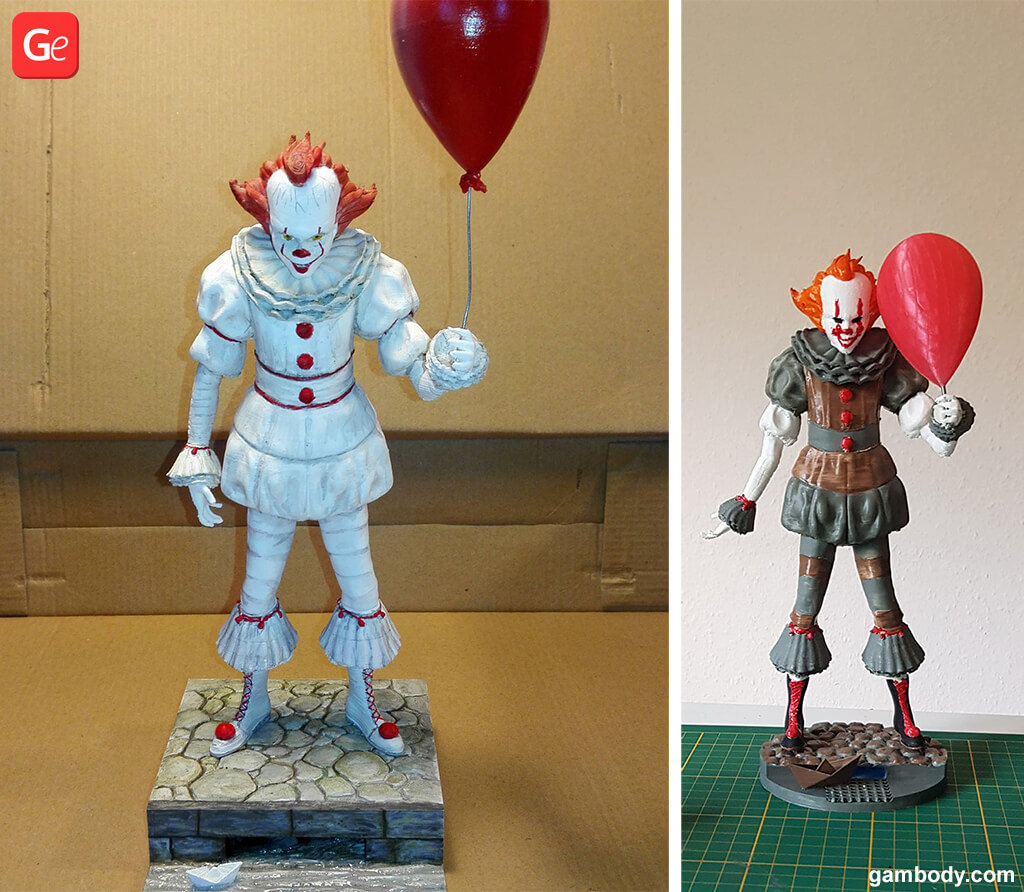 It Clown cool 3D printed toys