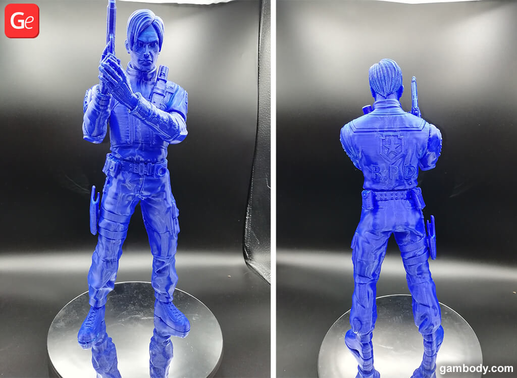 Leon Kennedy Resident Evil 3D print toys