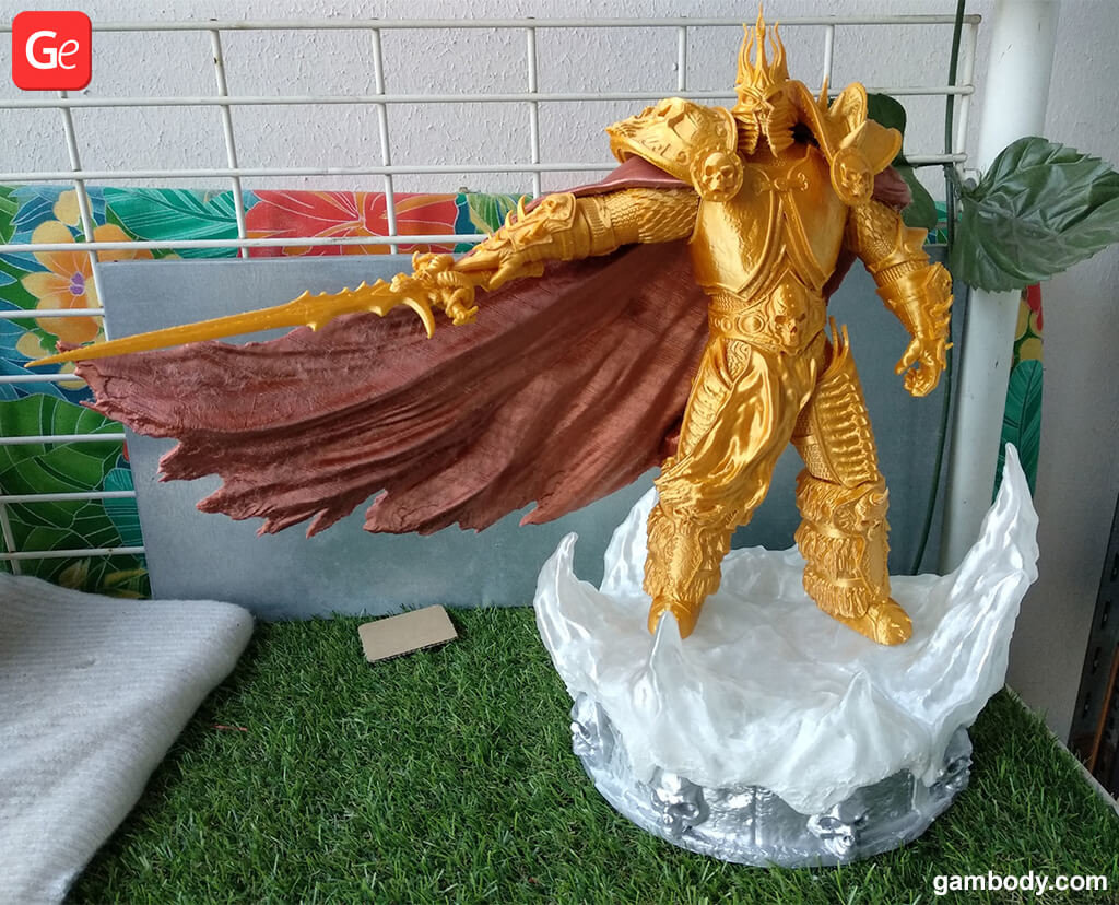 Lich King WOW toy trending 3D prints