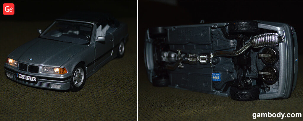 1:24 Maisto BMW E36 with lights