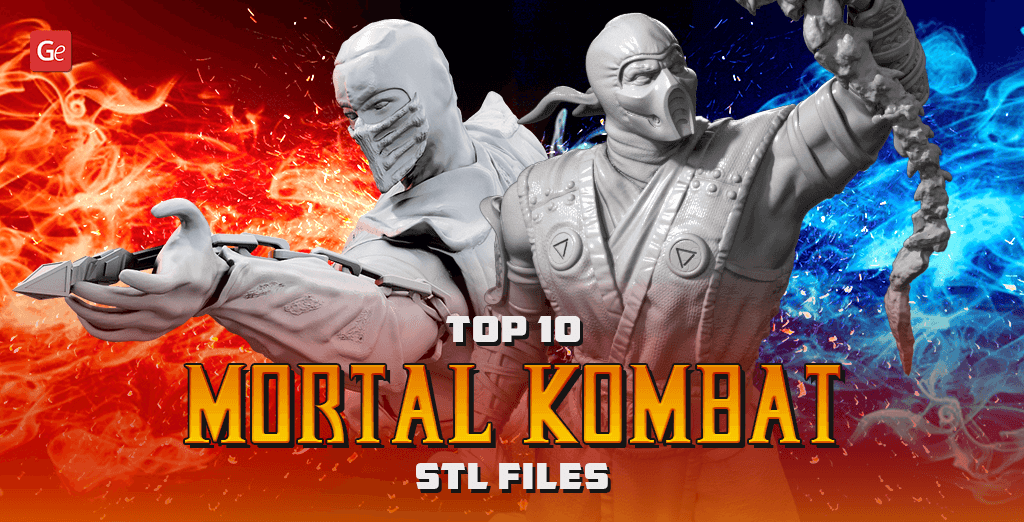 Mortal Kombat STL files for 3D printing