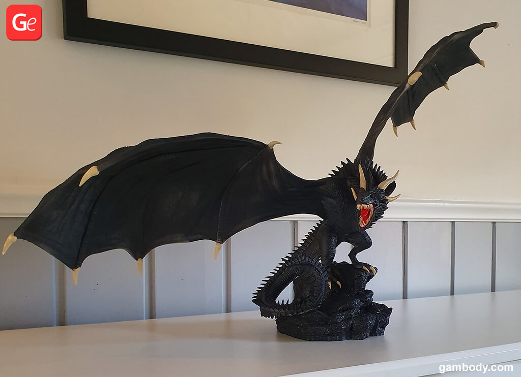 Dragon 3D printed toys for Christmas