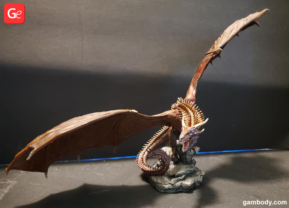 Dragon 3D printed desk toy