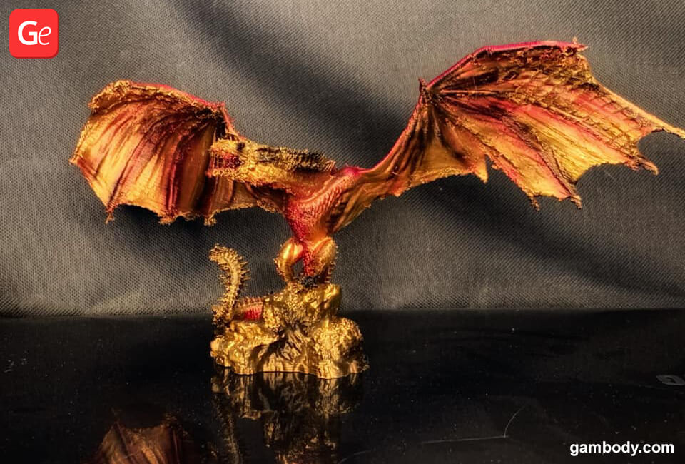 Viserion dragon cool 3D printed toys